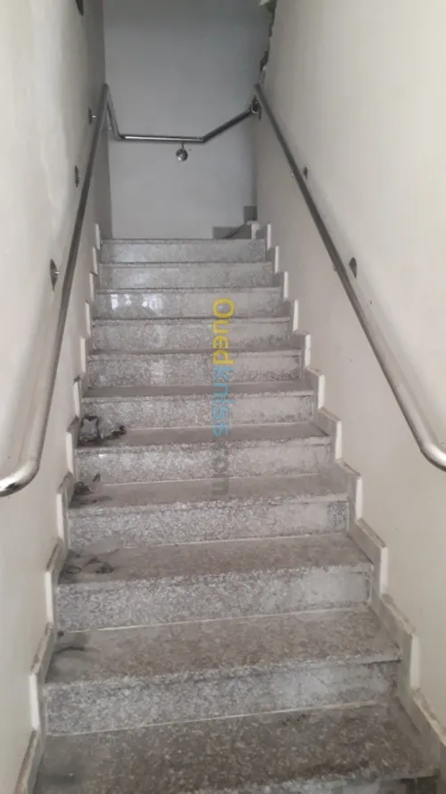 Rampe d'escalier en inox 