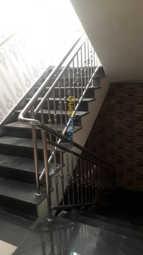 Rampe d'escalier en inox 