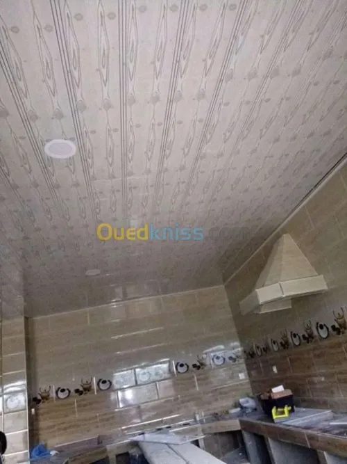 Déco placo plâtre, Pvc, forex, peintur