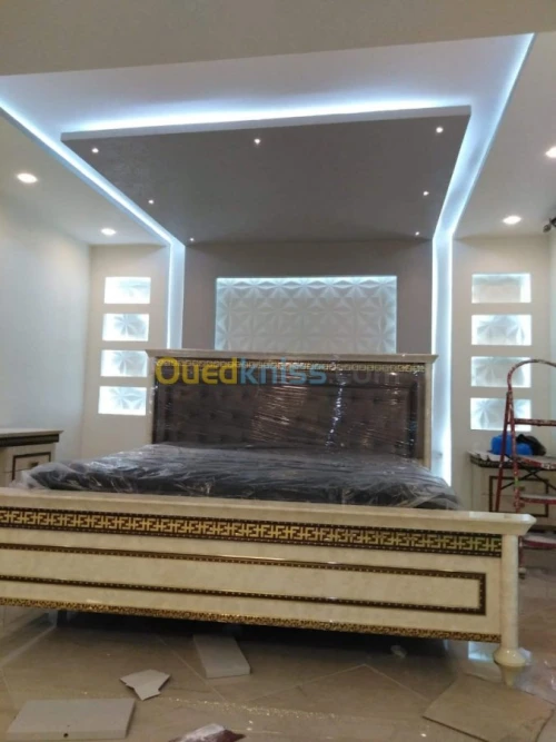 Déco placo plâtre, Pvc, forex, peintur