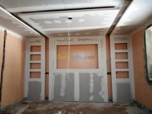 Déco placo plâtre, Pvc, forex, peintur