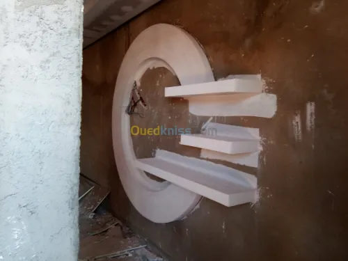 Déco placo plâtre, Pvc, forex, peintur