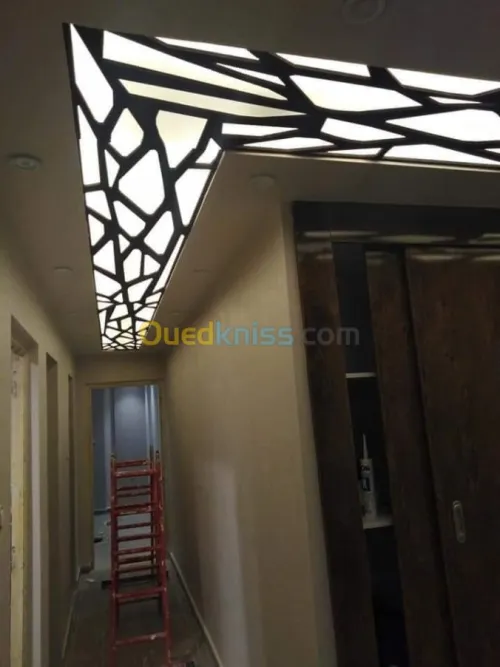 Déco placo plâtre _Pvc_forex_peinture 