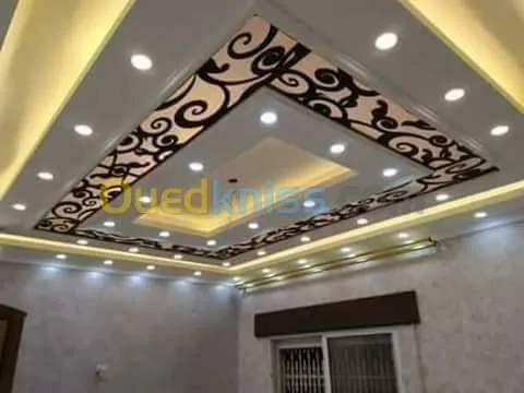 Déco placo plâtre _Pvc_forex_peinture 