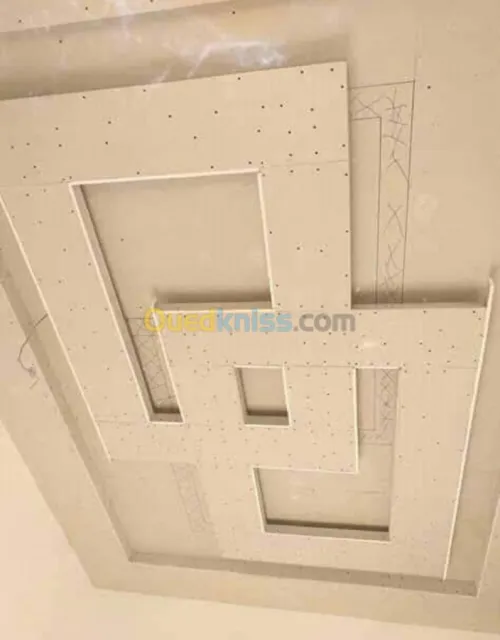 Placo plâtre,pvc,
