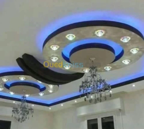 Placo plâtre,pvc,