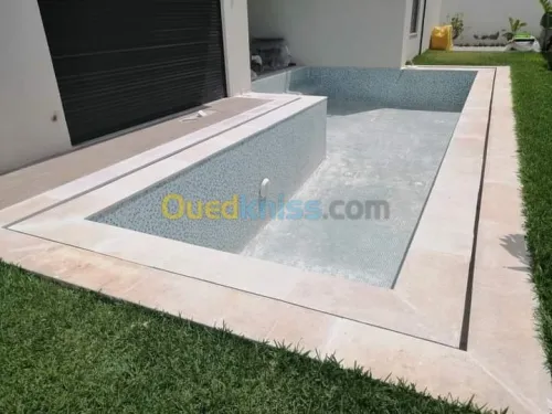 Rèalisation des piscine moderne