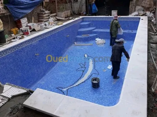 Rèalisation des piscine moderne