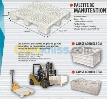 Palox (caisse palette) caisse de rangement
