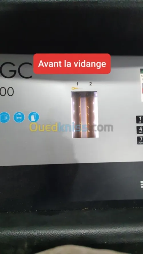 Vidange boite automatique avec MACHINE