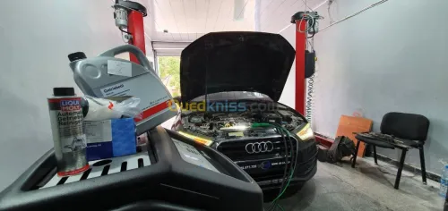 Vidange boite automatique avec MACHINE