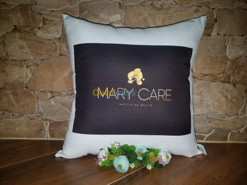 Shop coussin personnalisé  ruban 