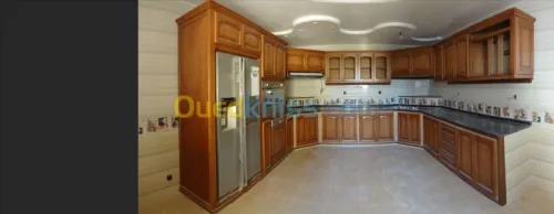 Cuisine sur commande en hetre Massif 