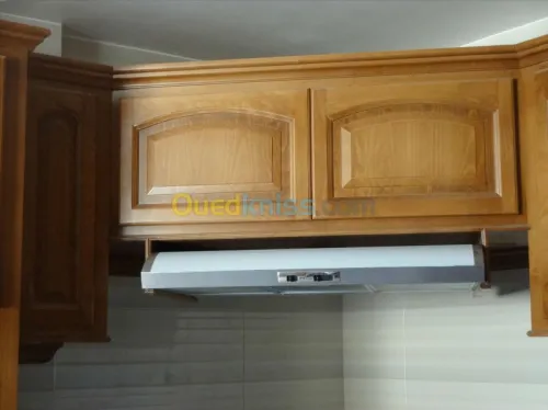 Cuisine sur commande en hetre Massif 