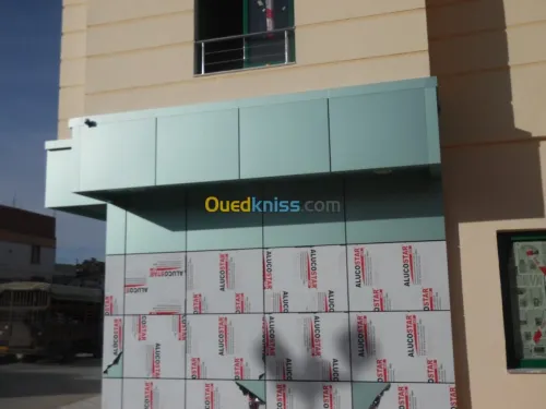Revêtement faced Alucobond mur rideau