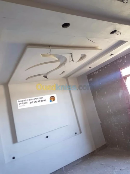 Decoration marocain platre peinture