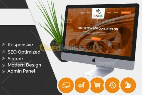 Conception de site web.