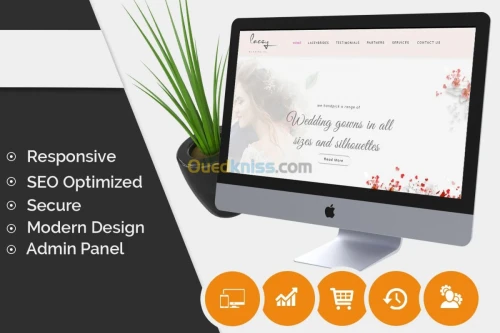 Conception de site web.