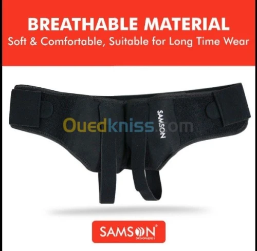 Ceinture hernie inguinale homme