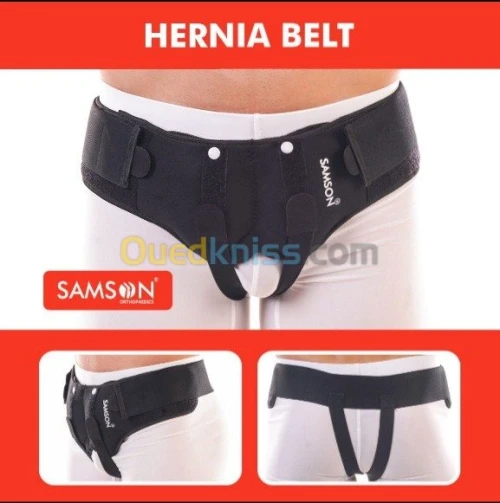 Ceinture hernie inguinale homme