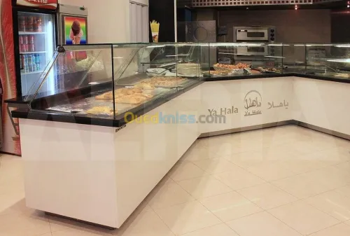 Agencement cafétéria  restaurants bars