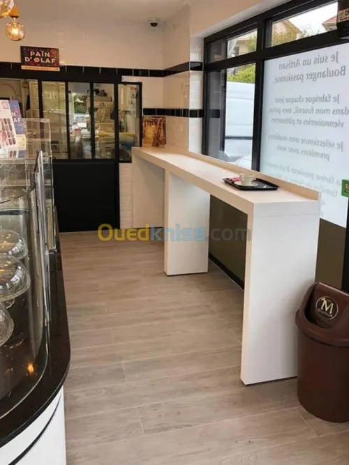 Agencement cafétéria  restaurants bars