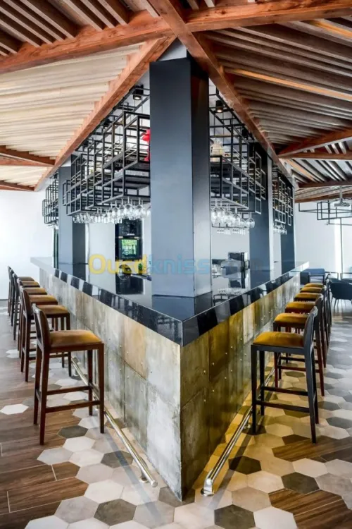 Agencement cafétéria  restaurants bars