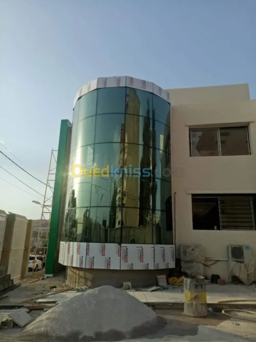 Façades Alucobande/ Double Vitrage