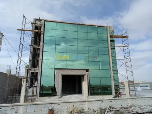 Façades Alucobande/ Double Vitrage