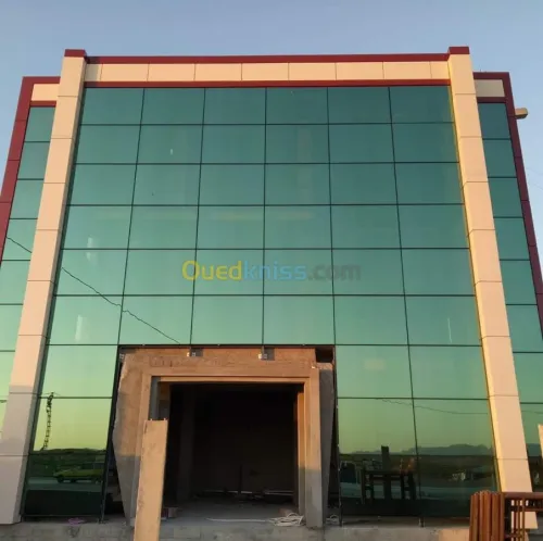 Façades Alucobande/ Double Vitrage