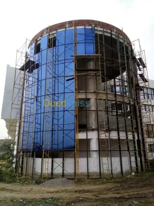 Façades Alucobande/ Double Vitrage