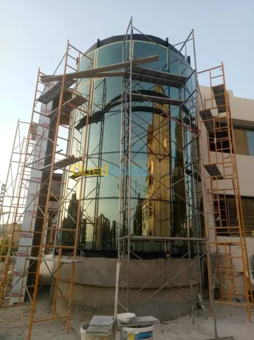 Façades Alucobande/ Double Vitrage