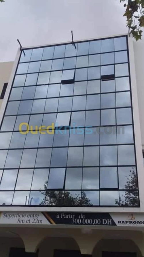 Mûre ridou et façade ventilé 