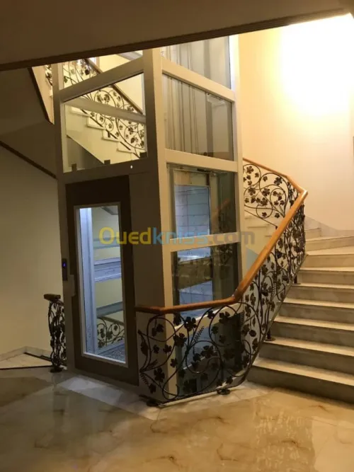 Installation Ascenseur-Elevator-Lifts- Monte charge- Monte escaliers