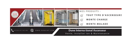 Installation Ascenseur-Elevator-Lifts- Monte charge- Monte escaliers