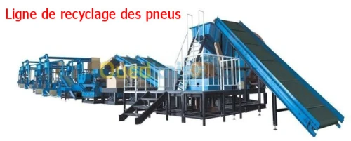 Ligne de recyclage des pneus