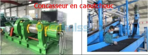 Ligne de recyclage des pneus