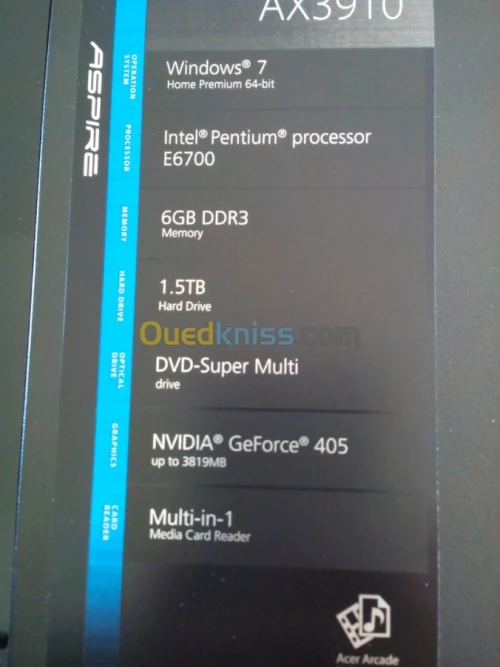 acer AX3910 