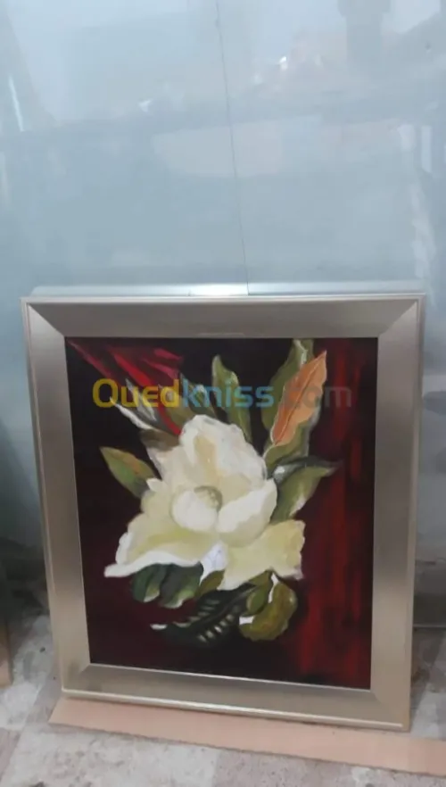 Miroir oval rectangulaire rond Cadre
