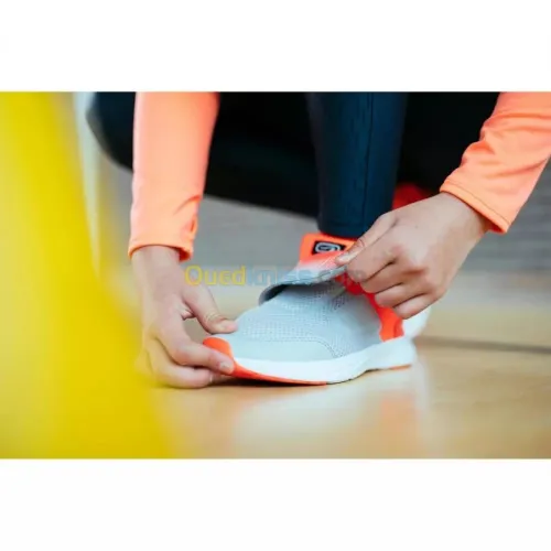 CHAUSSURE RUNNING KALENJI ENFANT Rouge