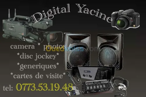 dj cameraman ; camerawoman ;  