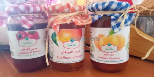 Confiture artisanale, pâtes de fruits