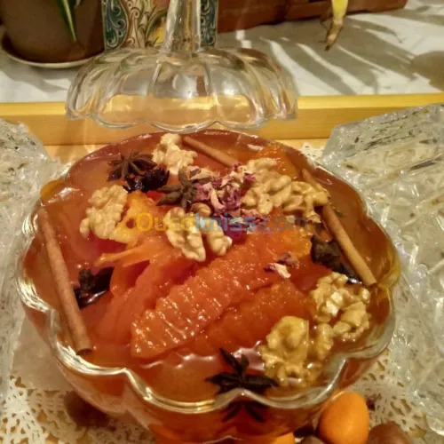 Confiture artisanale, pâtes de fruits
