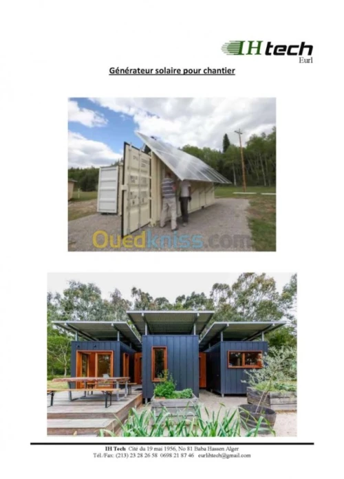 Kit solaire nomade, rurale, (10 ans)