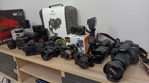 Canon Nikon Sony Fujifilm pantax Lumix