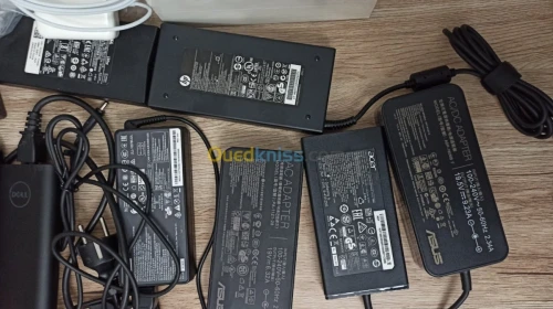 TOUS TYPES DE CHARGEURS PC PORTABLES