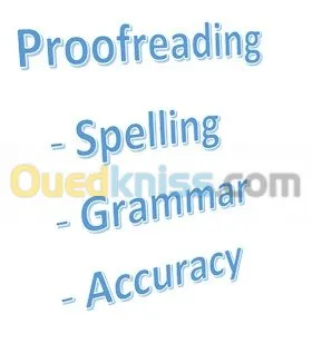 مراجعة و تدقيق لغوي بالعربية و الإنجليزية Revision & Proofreading