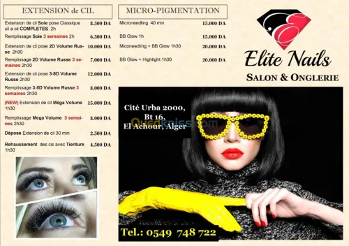 Salon de beauté et d'esthétique 