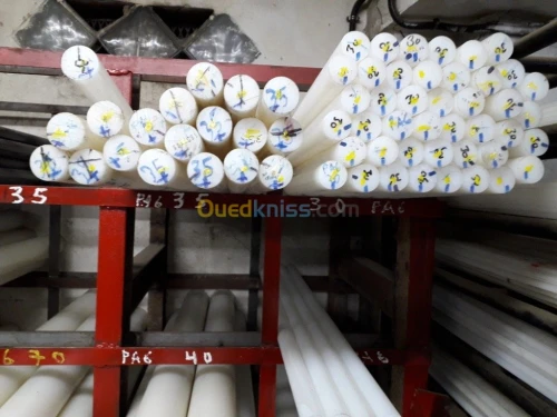  POLYAMIDES - NYLON - ERTALON , PTFE ,