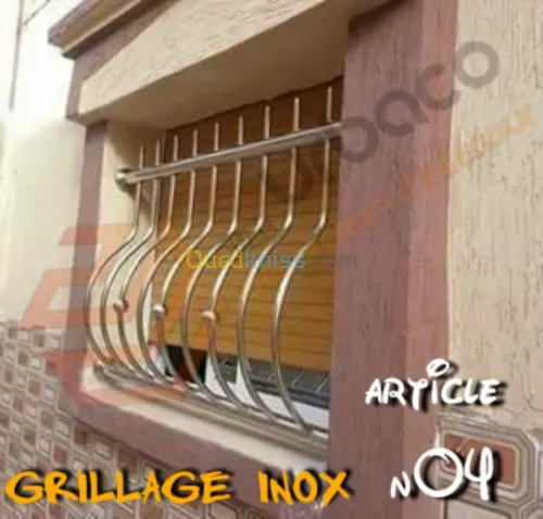 Rampe D'escalier en INOX